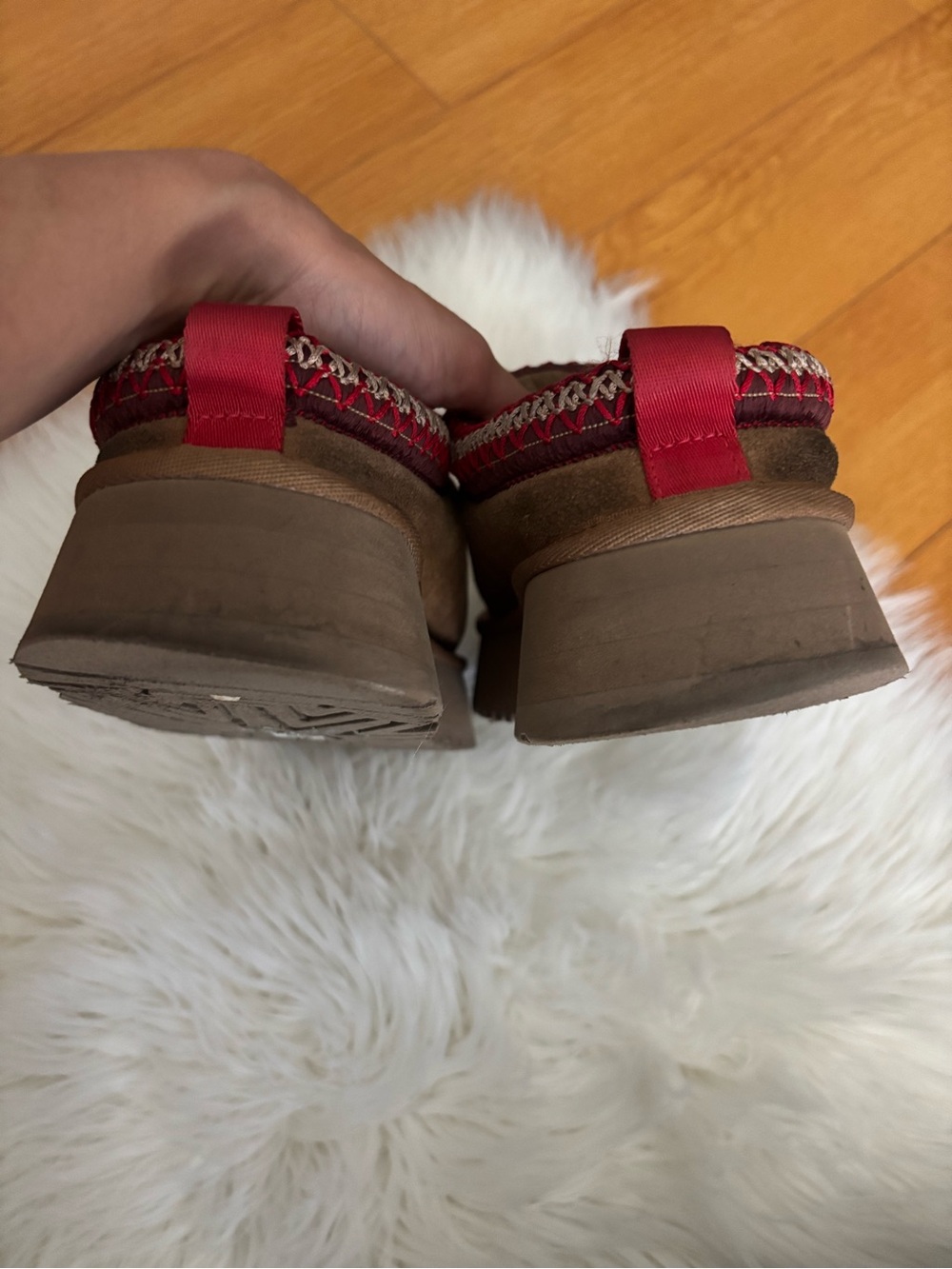 Ugg Tazz Slipper Chestnut Suede - Picture 7 of 9